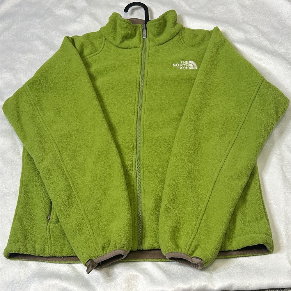The North Face Lime Green Fleece Jacket